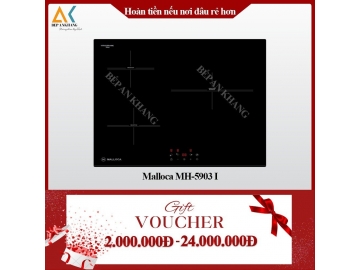 Bếp từ 3 vùng nấu Malloca MH-5903 - Spain